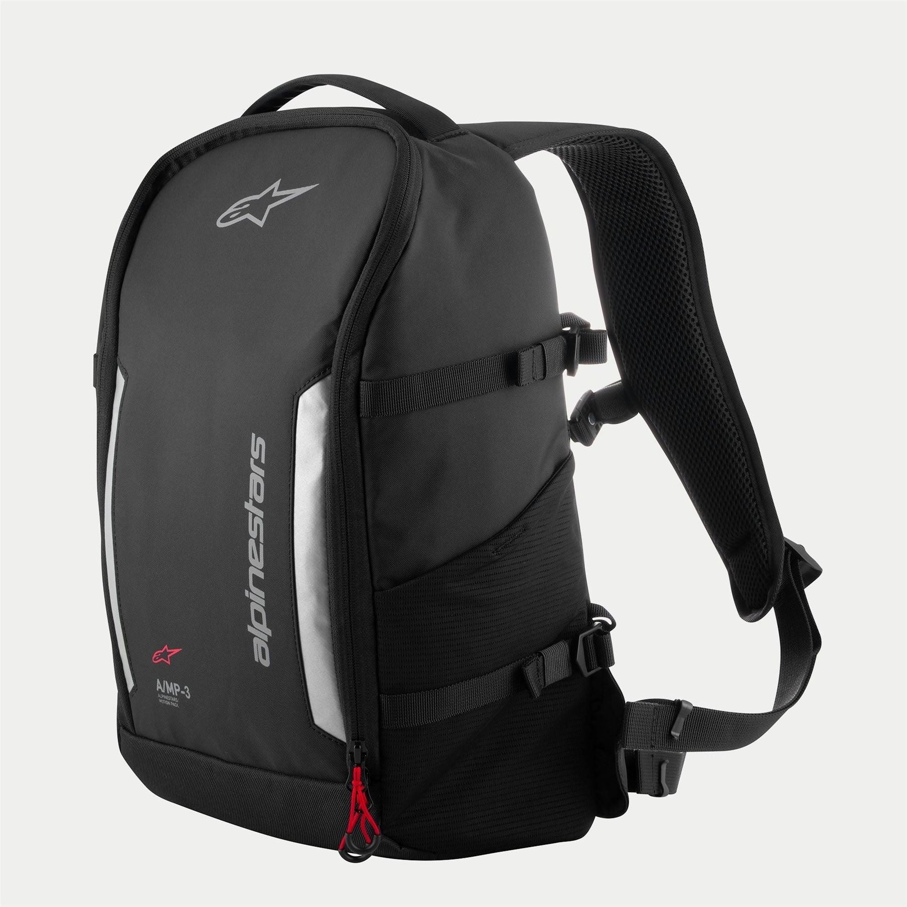 Alpinestars 2025 AMP3 Back Pack With Rain Cover Bag Black